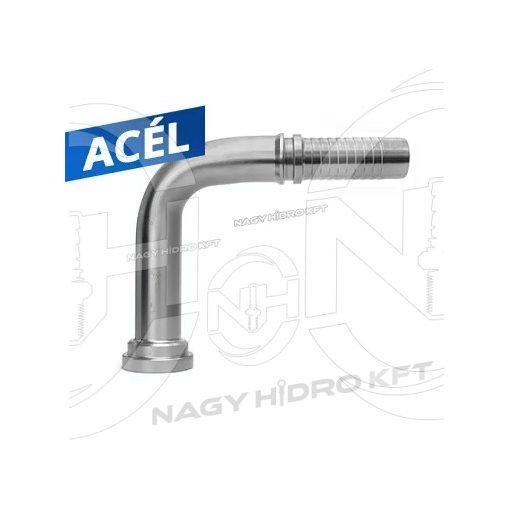 90ˇ DN32 54mm SFS PEREMES CSATLAKOZÓ, HOSSZÍTOTT KIVITEL L=242mm