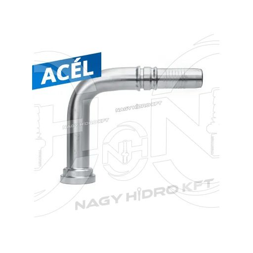 90ˇ DN32 54mm SFS EGYENES PEREMES CSATLAKOZÓ, KISZAKADÁSBIZTOS HOSSZÍTOTT KIVITEL L=150mm