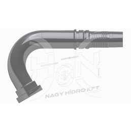   120° DN32 54mm SFS PEREMES CSATLAKOZÓ 6000PSI, INTERLOCK KISZAKADÁS BIZTOS