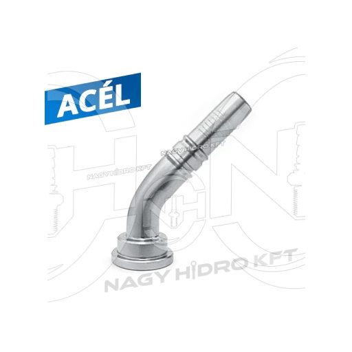 45° DN20 41,3mm SFS PEREMES CSATLAKOZÓ 6000PSI, INTERLOCK KISZAKADÁS BIZTOS