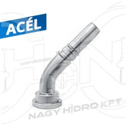 45° DN25 47,6mm SFS PEREMES CSATLAKOZÓ 6000PSI, INTERLOCK KISZAKADÁS BIZTOS