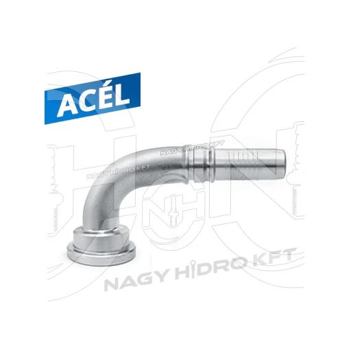 90° DN38 63,5mm SFS PEREMES CSATLAKOZÓ 6000PSI, INTERLOCK KISZAKADÁS BIZTOS