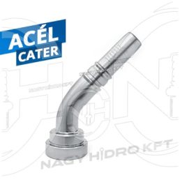 45° DN25 54mm SFS PEREMES CSATLAKOZÓ 9000PSI, INTERLOCK KISZAKADÁS BIZTOS (CATER)