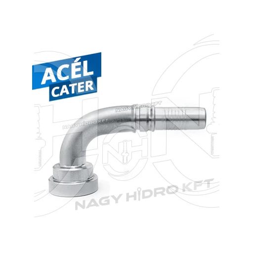 90° DN20 41,3mm SFS PEREMES CSATLAKOZÓ 9000PSI, INTERLOCK KISZAKADÁS BIZTOS (CATER)