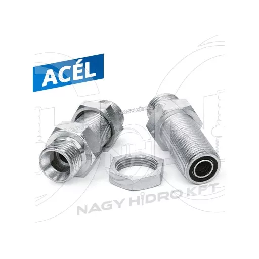 3/8"-13/16" BSP/ORFS VÁLTÓ VÁLASZFAL/SZERELŐFAL CSAVARZAT
