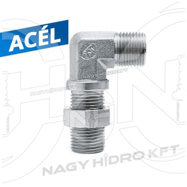 1/4" BSP COLOS 90ˇ DERÉKSZÖGŰ VÁLASZFAL/SZERELŐFAL CSAVARZAT