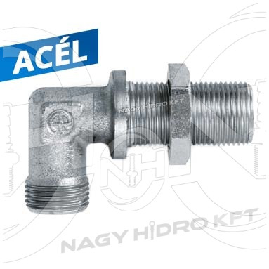 M12x1,5 06L 90ˇ DERÉKSZÖGŰ METRIKUS VÁLASZFAL/SZERELŐFAL CSAVARZAT - SZFLM-1215-06L