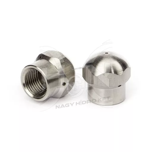 1/8" BSP COLOS CSŐTISZTÍTÓ FÚVÓKA INOX KIVITEL, FURATOK ELOSZTÁSA 3+1