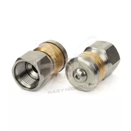   1/8" BSP COLOS FORGÓ CSŐTISZTÍTÓ FÚVÓKA INOX KIVITEL, FURATOK ELOSZTÁSA 3