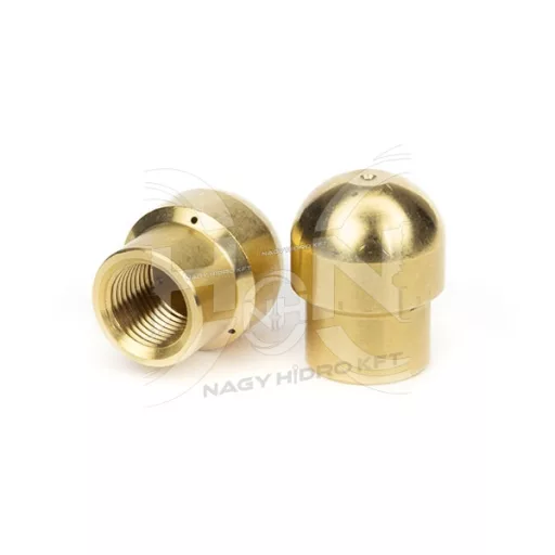 1/8" BSP COLOS CSŐTISZTÍTÓ FÚVÓKA RÉZ KIVITEL, FURATOK ELOSZTÁSA 3+1