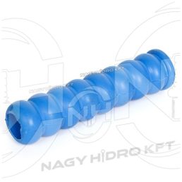 DN06 TÖMLŐ TÖRÉSGÁTLÓ, HULLÁMOS KÜLSŐVEL KÉK SZÍNBEN, FURAT 15,5mm - TTK-06