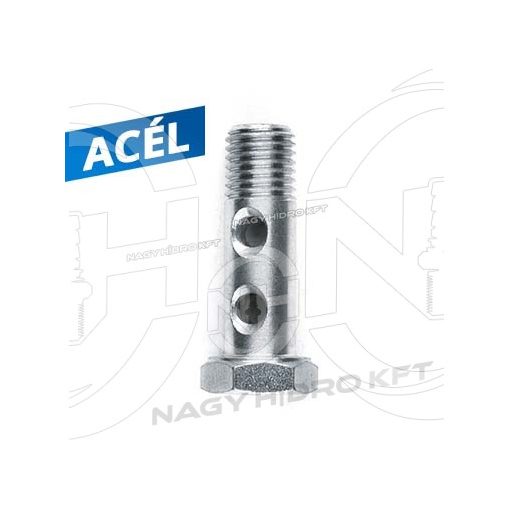 1/2" BSP COLOS ÜREGES CSAVAR, DUPLA FURATOS - UCSBD-12