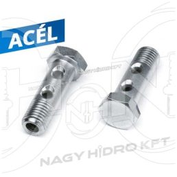 M16x1,5 ÜREGES CSAVAR DUPLA FURATOS, - UCSMD-1615