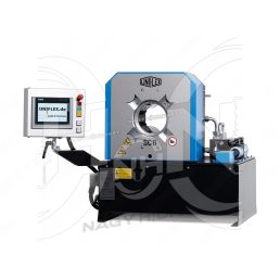 TÖMLŐPRÉS UNIFLEX S6 ECOLINE PLC VEZÉRLÉSSEL C.2 380V, ROPPANTÓ - UNIFLEX-S6-ECOLINE-C2