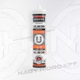   280ml  UNIVERZÁLIS SZILIKON TŐMÍTŐANYAG TRANSZPARENS / ÁTLÁTSZÓ (GRAFEN PROFESSIONAL)