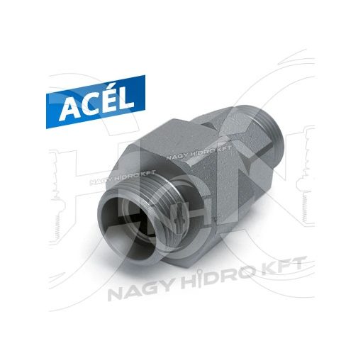 M16x1,5 10L VEZETÉKBE ÉPÍTHETŐ HIDRAULIKUS VISSZACSAPÓ SZELEP - VCSM-1615-10L