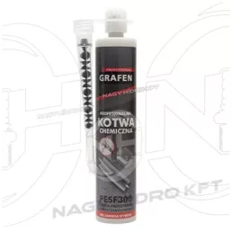   300ml NAGY TELJESÍTMÉNYŰ VEGYI DŰBEL / RAGASZTÓ BETONBA,TÉGLÁBA ÉS PORÓZUS ÉPÍTŐANYAGBA (GRAFEN PROFESSIONAL)