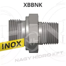   3/8"-3/8" BSP/NPT COLOS INOX-ROZSDAMENTES KÖZCSAVAR