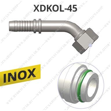 XDKOL-45081615-45-DN08-M16x15-10L-HIDRAULIKA-TOMLO-CSATLAKOZO-O-G