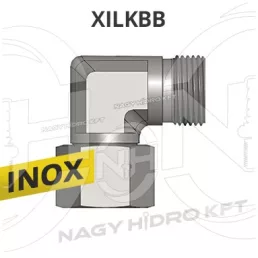 5/8" BSP L-IDOM BELSŐ/KÜLSŐ MENETTEL, INOX ADAPTER - XILKBB-58