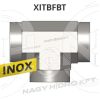   1" BSPT T-IDOM BELSŐ/BELSŐ/BELSŐ FIX MENETTEL, INOX ADAPTER