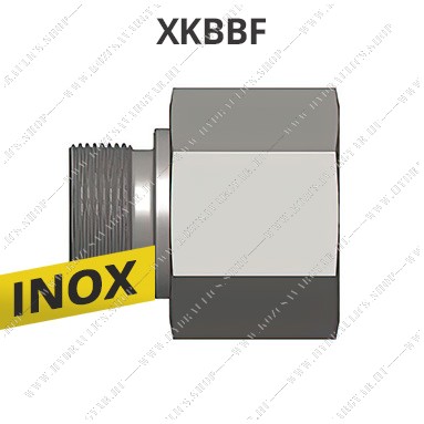 XKBBF-3434-3-4-3-4-BSP-COLOS-KB-S-MENETTEL-FIX-EGYENES-INOX-A