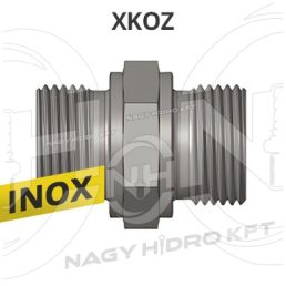 M20x1,5-M22x1,5 METRIKUS INOX-ROZSDAMENTES KÖZCSAVAR 60ˇ KÚPPAL - XKOZ-2022