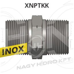 1/2"-3/4" NPT COLOS INOX-ROZSDAMENTES KÖZCSAVAR - XNPTKK-1234