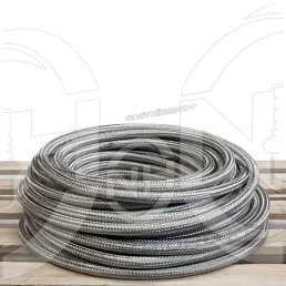   DN10=3/8" 85BAR ROZSDAMENTES FÉMTÖMLŐ HULLÁMOS FALLAL, AISI 304