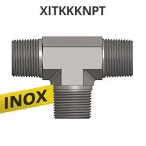 NPT COLOS T-IDOM KKK, ROZSDAMENTES-INOX