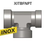 NPT COLOS T-IDOM BBB FIX, ROZSDAMENTES-INOX