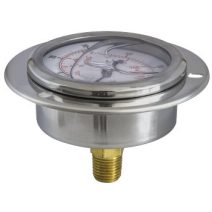 MANOMÉTER 63mm HÁTSÓ 1/4" NPT KIVEZETÉSSEL