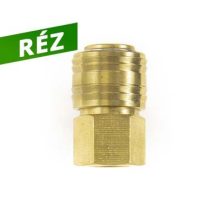 RÉZ, BELSŐ MENETES GYORSCSATLAKOZÓ HÜVELY